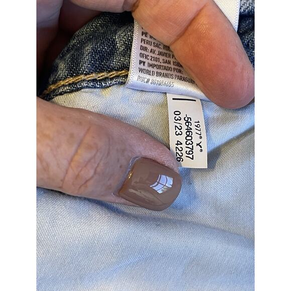 American Eagle Jeans Women's Size 12 Supper High Rise Baggy Wide Leg - Picture 12 of 14